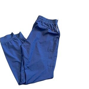 Barco Uniforms Navy Blue nurses scrubs Joggers size large tall